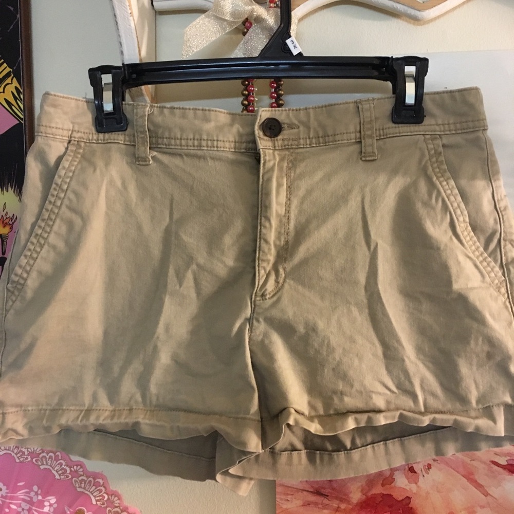 Khaki Bermuda shorts size 8 A New Day